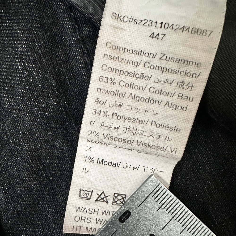 SHEIN Black Acid Wash Cargo Jeans - Picture 9 of 9